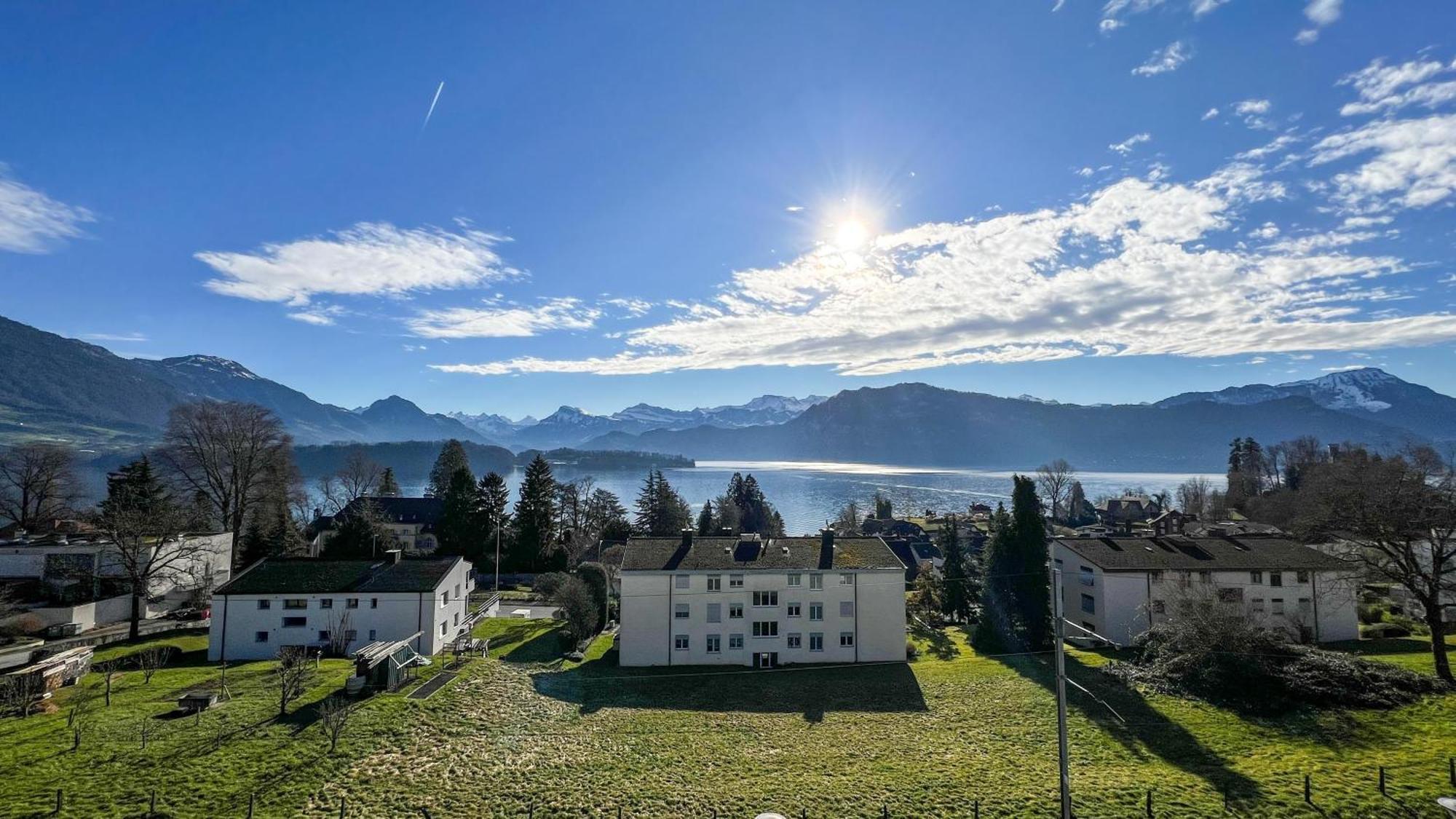 Boutique Apartment Lakeview Luzern 3 Exterior photo